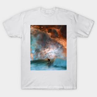 Surf The Galaxy T-Shirt